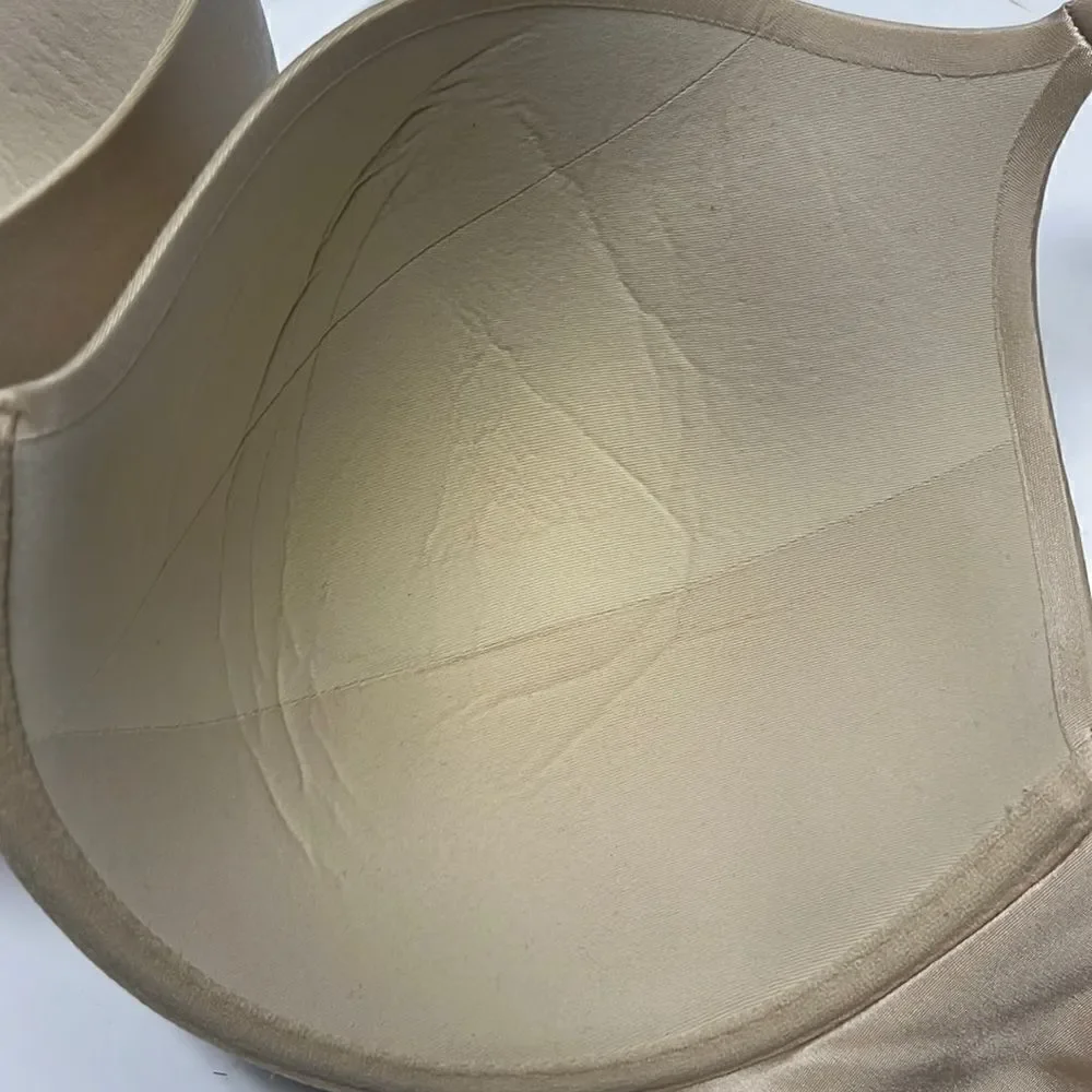 Victoria’s Secret Full Coverage Tan Adjustable Straps Padded Wire Bra- 38DD